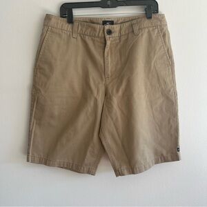 O'Neill Men's Tan Flat Front Shorts